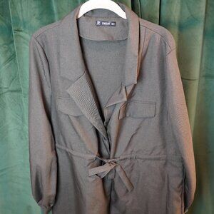 Shein Khaki Light Weight Jacket Size Large
